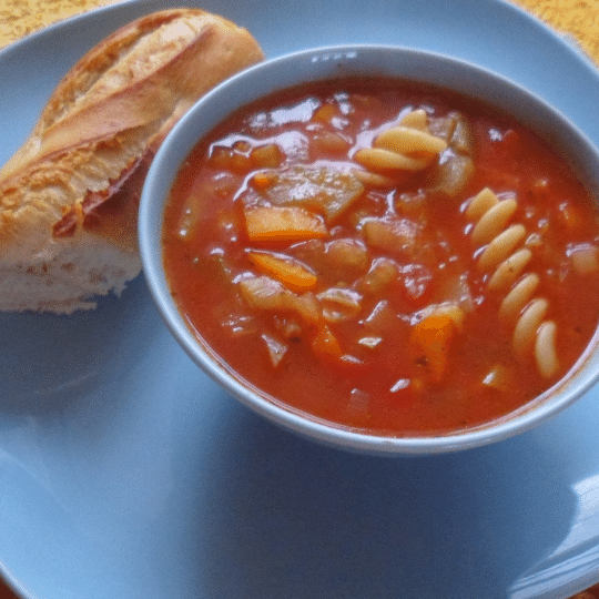 hearty veg soup image