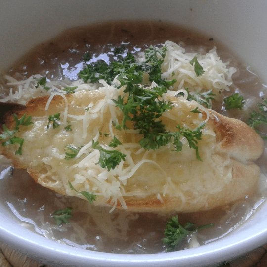 Onion soup image